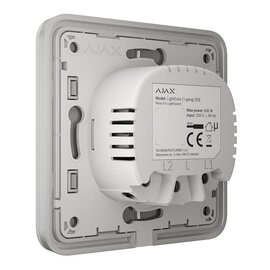 Изображение 3 Smart выключатель Ajax LightSwitch 1-gang White, Цвет: белый
