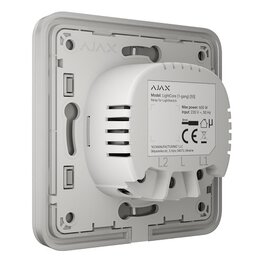 Изображение 3 Смарт выключатель Ajax LightSwitch 2-way White, Цвет: белый