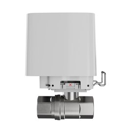 Зображення 5 Кран з електроприводом Ajax WaterStop 1/2 valve White, Розмір різьблення: 1/2 дюйма (15 мм), Колір: білий