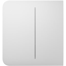 Изображение  Smart кнопка Ajax SideButton 2-gang White, Цвет: белый