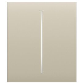 Изображение  Smart кнопка Ajax CenterButton 2-gang Ivory, Цвет: слоновая кость