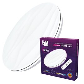 Зображення  LED світильник ELM Toro 48W 3000-6500К IP20