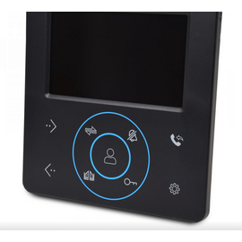 Изображение 3 Домофон Bcom BD-480 Black на 4 дюйма, Цвет корпуса: черный