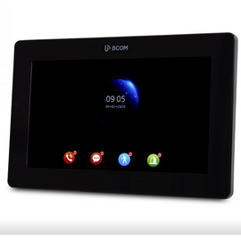 Зображення 3 Домофонна система Bcom BD-770FHD Kit Black, Колір (домофон + панель): чорний + чорний