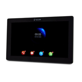 Изображение  Видеодомофон Bcom BD-1070FHD/T Black сенсорные кнопки, Цвет корпуса: черный