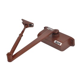 Изображение  Доводчик Dortec DT-62 Brown до 45 кг, Цвет корпуса: коричневый