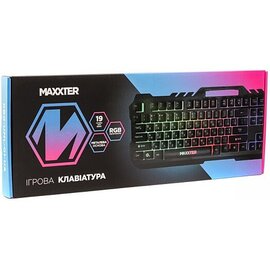 Зображення 5 Клавіатура Maxxter KBG-UML-01-UA USB Black