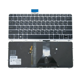 Зображення  Клавіатура для ноутбука HP EliteBook 1012,1020 G1 UA/RU/US - A43370
