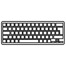 Изображение  Клавиатура для ноутбука Toshiba Satellite A500/P500/L350/L500/P300 Black RU - A43044