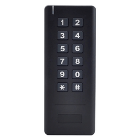 Зображення  Кодова клавіатура TriniX TRK-2201WR Black пластик