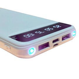 Изображение 3 Повербанк ElectroHouse 10000mAh Type-C White &mdash; EH-P-01-W