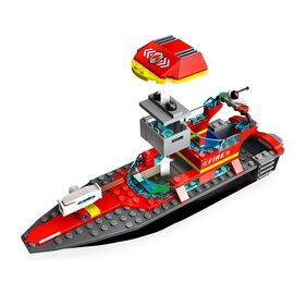 Зображення 4 Конструктор Lego City Лодка пожарной бригады, 60373