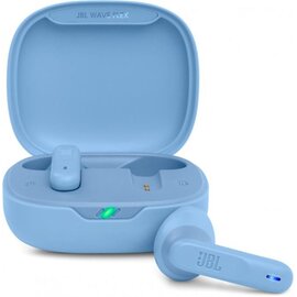 Изображение  Bluetooth гарнитура JBL Wave Flex Blue &mdash; JBLWFLEXBLU