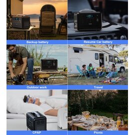 Изображение 6 Портативная электростанция Choetech BS005-EU-BK