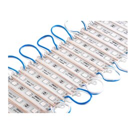 Зображення 2 Світлодіодний модуль Ledua 5050-3smd 12V IP65 Blue на 0.72 Вт