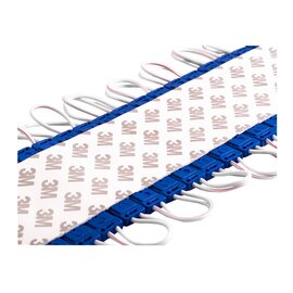 Зображення 3 Світлодіодний модуль Ledua 5630-3smd 12V IP65 Blue під 12 В