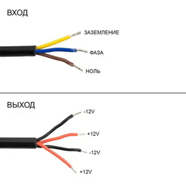 Изображение 4 Блок питания для камер Biom WBP-250-12 металлический, Ток (А): 20 А
