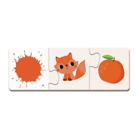 Изображение 4 Пазл Janod Изучаем цвет, 30 эл. - J02709