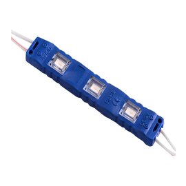 Зображення  Світлодіодний модуль Ledua 5630-3smd 12V IP65 Blue під 12 В