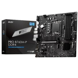 Зображення  Материнська плата MSI Pro B760M-P DDR4 (s1700, Intel B760)