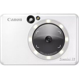 Зображення  Фотоапарат Canon Zoemini S2 ZV223 White - 4519C007 з об`єктивом