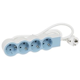 Зображення  Legrand Стандарт 4х2К+З - 694554 4 розеток