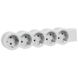 Зображення  Legrand Стандарт 5х2К+С - 694577 5 розеток