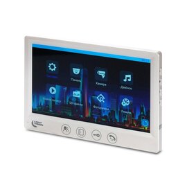 Зображення 4 Домофонний комплект LightVision Amsterdam FHD White + Rio FHD Grey сенсорні кнопки, Колір (домофон + панель): білий + сірий