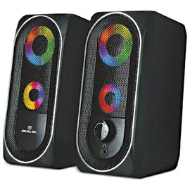 Зображення  Акустична система 2.0 REAL-EL S-200 Black