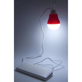 Зображення 3 Світлодіодна LED лампочка Dengos LED-BULB-5V5W-RED