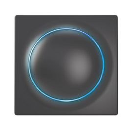 Изображение  Смарт выключатель Fibaro Walli Dimmer Black &mdash; FGWDEU-111, Цвет: черный