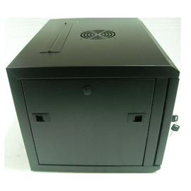 Изображение 3 Коммуникационный шкаф Hypernet 19``, WMNC66-9U-FLAT-AC-Black, Высота: 9U