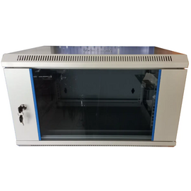Изображение  Коммуникационный шкаф Hypernet 19``, WMNC66-6U-FLAT-AC, Высота: 6U
