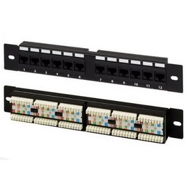 Зображення  Патч-панель Hypernet PP-KUTP-10-12