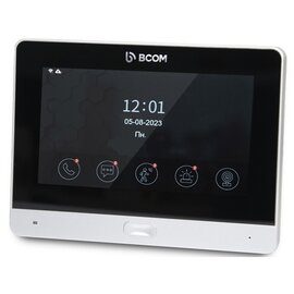Изображение  Домофон Bcom BD-760FHD/T Silver, Цвет корпуса: серебристый