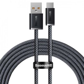 Зображення  Кабель Baseus Dynamic USB-USB Type-C, 20V/5A, 100W, 2м Grey &mdash; CALD000716