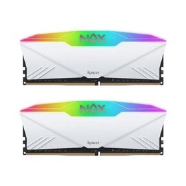 Изображение 2 Оперативная память Apacer NOX RGB White DDR4 2x8192Mb 3200MHz &mdash; AH4U16G32C28YNWAA-2