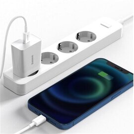 Зображення 2 Зарядний пристрій Baseus (1USB-C 3A) 20W White &mdash; CCFS-SN02