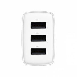 Зображення 3 Зарядний пристрій Baseus Compact (3USB, 3.4A) 17W White &mdash; CCXJ020102