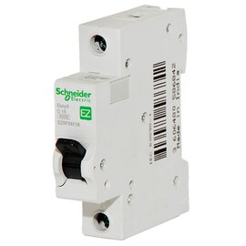 Зображення  Автоматичний вимикач Schneider Electric EZ9 1Р 16А (4.5кА), Номінальний струм: 16А