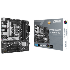 Зображення  Материнська плата Asus PRIME B760M-A CSM (s1700, Intel B760, PCI-Ex16)