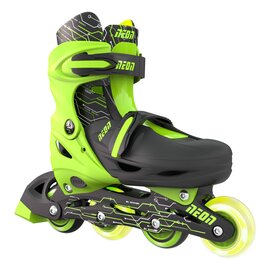 Зображення 2 Ролики для дітей Neon Сombo, 34-37, light green - NT10G4