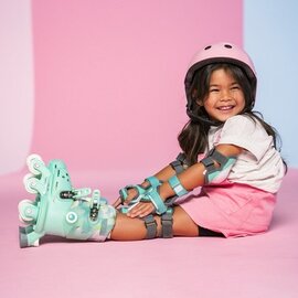 Зображення 2 Ролики для дітей Y-Volution Skates, 24-28, light green