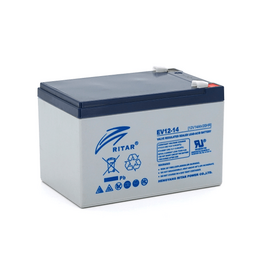 Изображение  Свинцово-кислотный аккумулятор Ritar EV12-14, 12V 14Ah, Емкость (Ач): 14 Ач