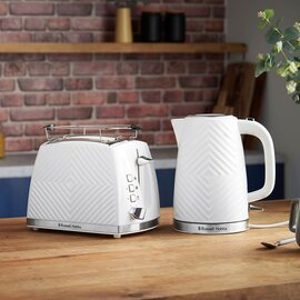 Зображення 2 Електрочайник Russell Hobbs 26381-70 Groove White