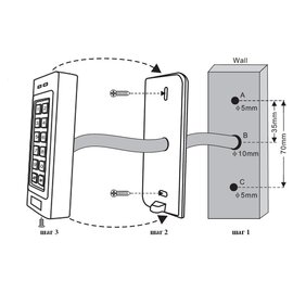 Зображення 6 Контролер зі зчитувачем Seven CR-775S Mifare