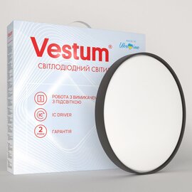 Зображення  Світлодіодний LED світильник Vestum Crystal VS-80049 36W 4000K 220V