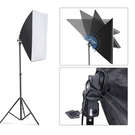 Зображення 2 Студійне освітлення Visico LED-170 Double Kit