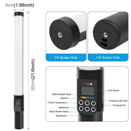 Зображення 2 Студійне освітлення Puluz PU4135 RGB