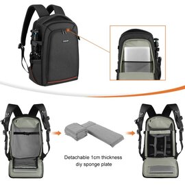 Зображення 3 Рюкзак для лептопа Puluz PU5015B black